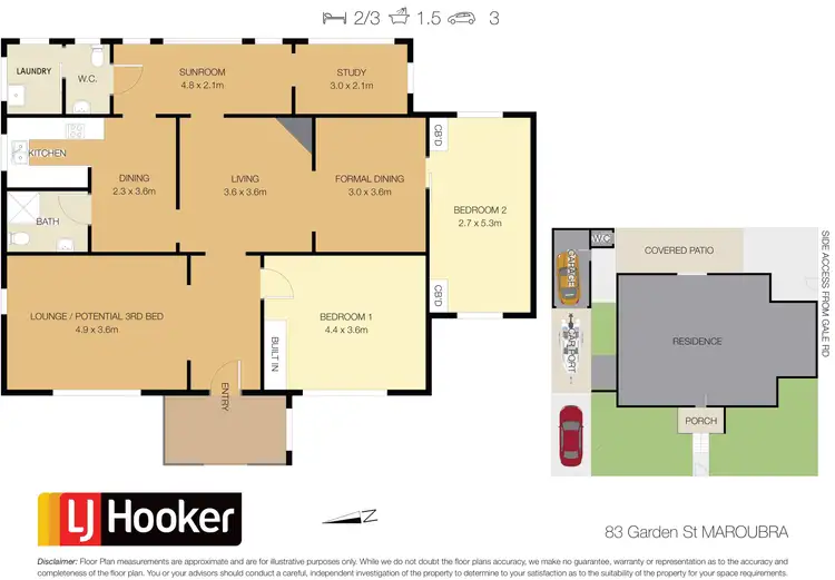 Floorplan of Homely house listing, 83 Garden Street, Maroubra NSW 2035