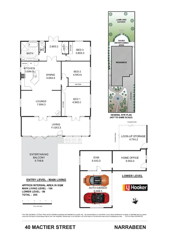Floorplan of Homely house listing, 40 Mactier Street, Narrabeen NSW 2101