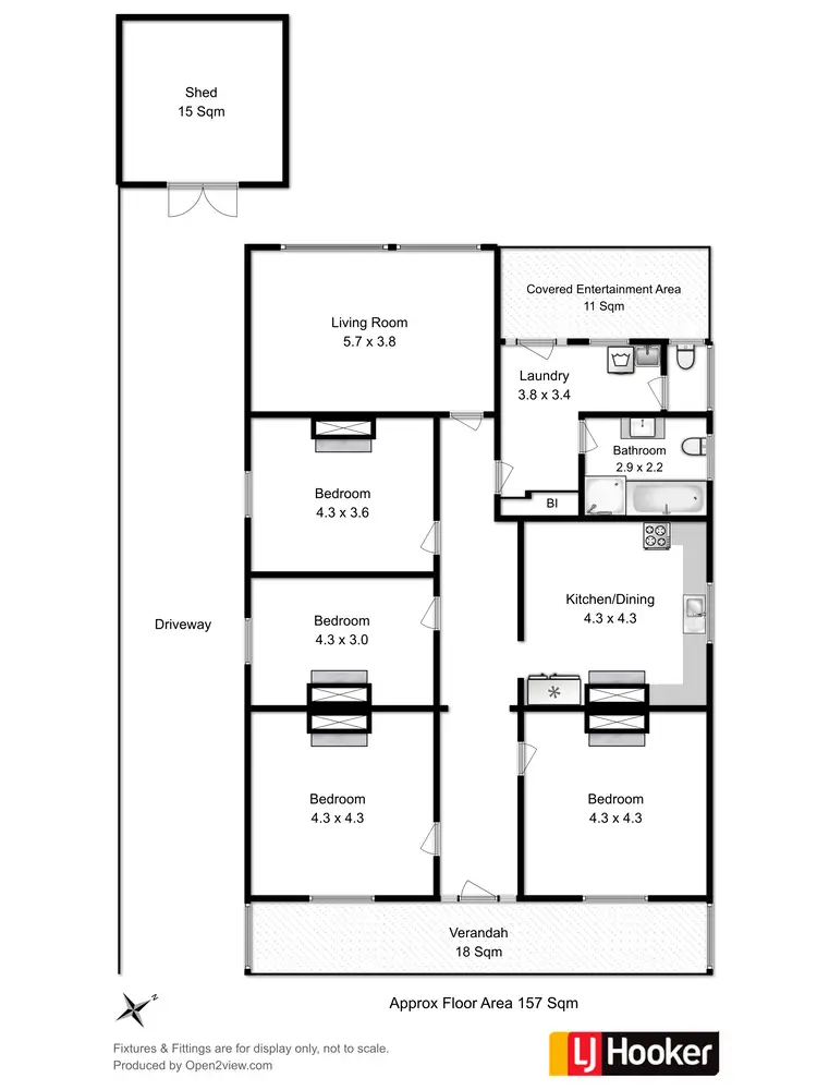 Floorplan of Homely house listing, 24 Tregear Street, Moonah TAS 7009