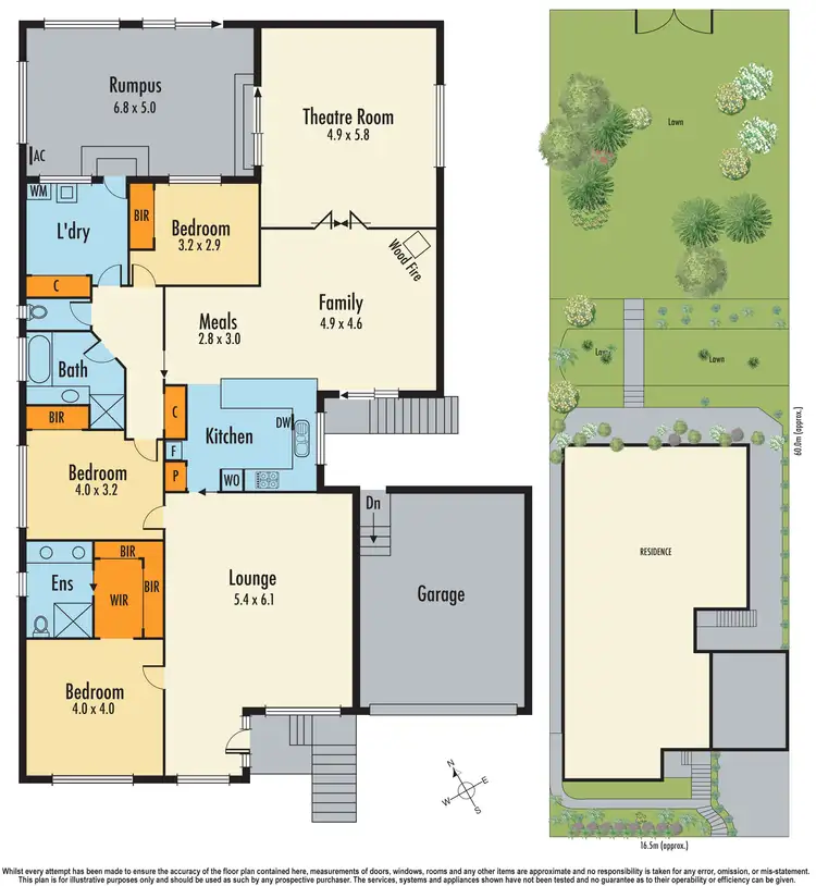 Floorplan of Homely house listing, 135 Gleneagles Drive, Endeavour Hills VIC 3802