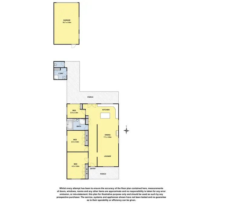 Floorplan of Homely house listing, 9 Marks Street, Colac VIC 3250