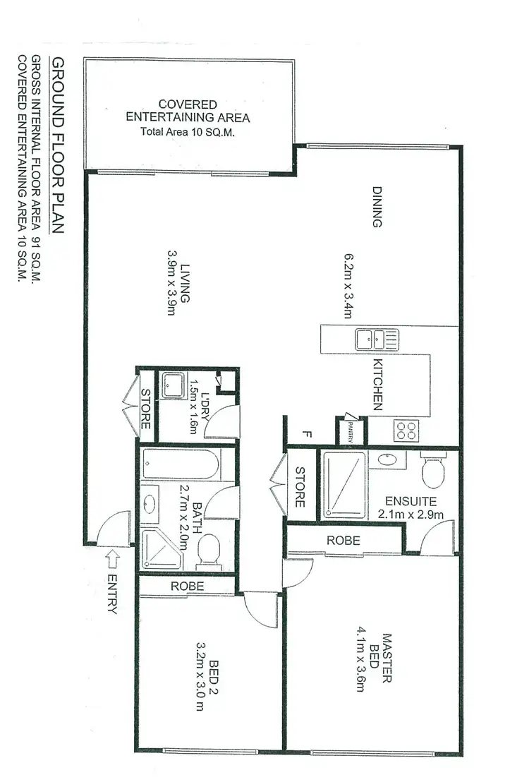 Floorplan of Homely apartment listing, 2/11 Jennie Cox Close, Erina NSW 2250