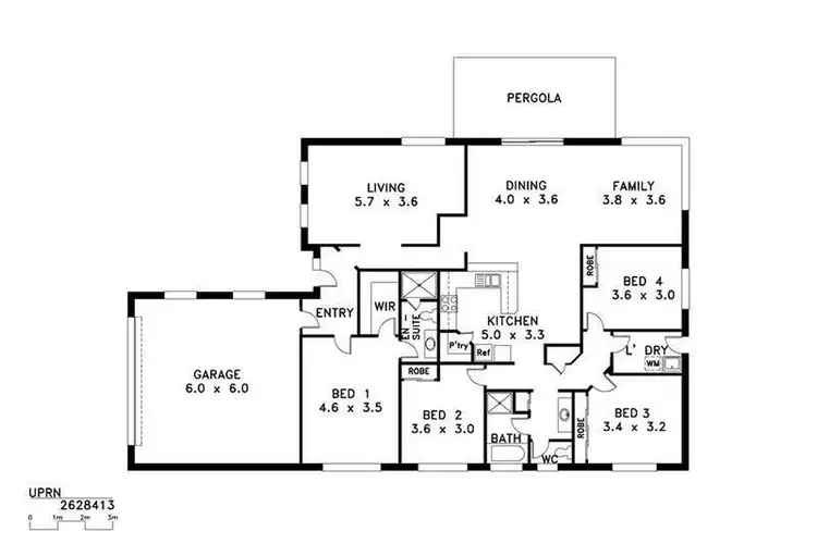 Floorplan of Homely house listing, 16 James House Close, Singleton NSW 2330