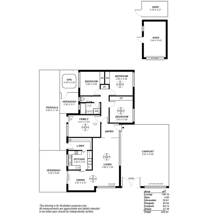 Floorplan of Homely house listing, 74 Billabong Road, Modbury Heights SA 5092