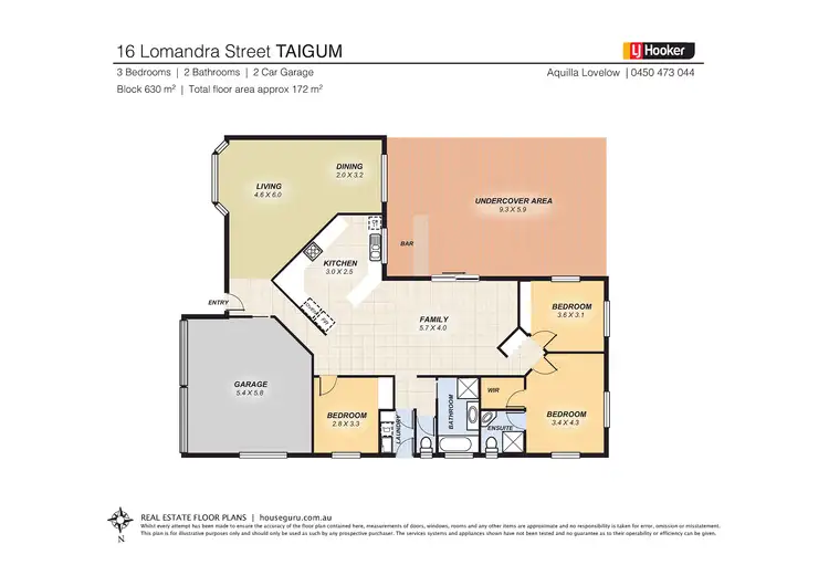Floorplan of Homely house listing, 16 Lomandra Street, Taigum QLD 4018