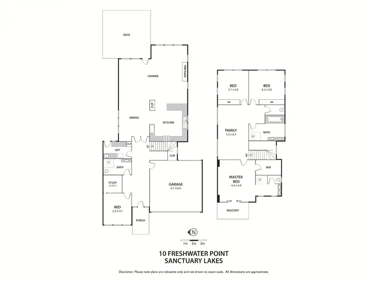 Floorplan of Homely house listing, 10 Freshwater Point, Sanctuary Lakes VIC 3030