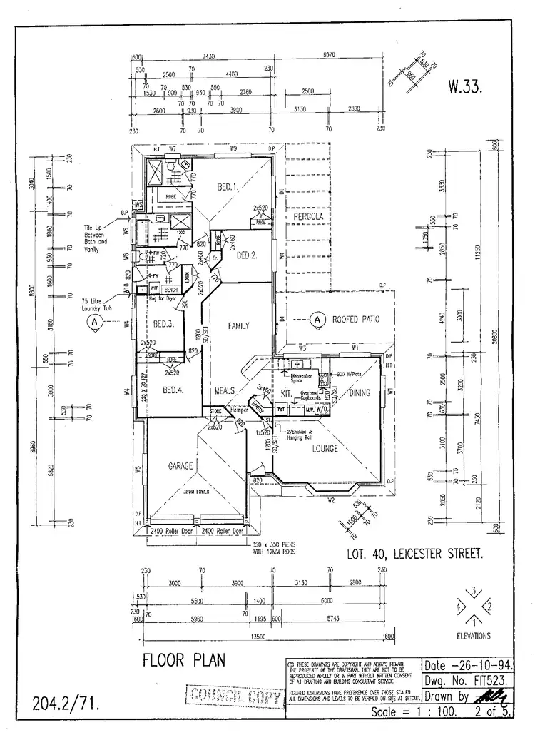 Floorplan of Homely house listing, 9-10 Leicester Street, Birkdale QLD 4159