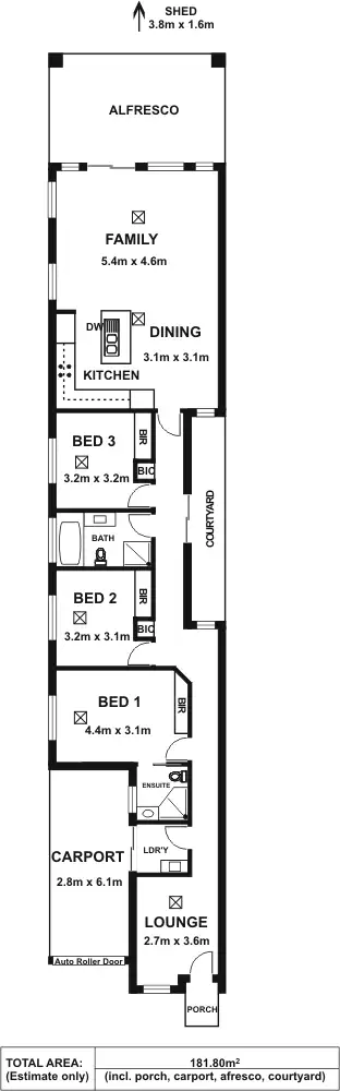 Floorplan of Homely house listing, 7 Windsor Avenue, Clearview SA 5085
