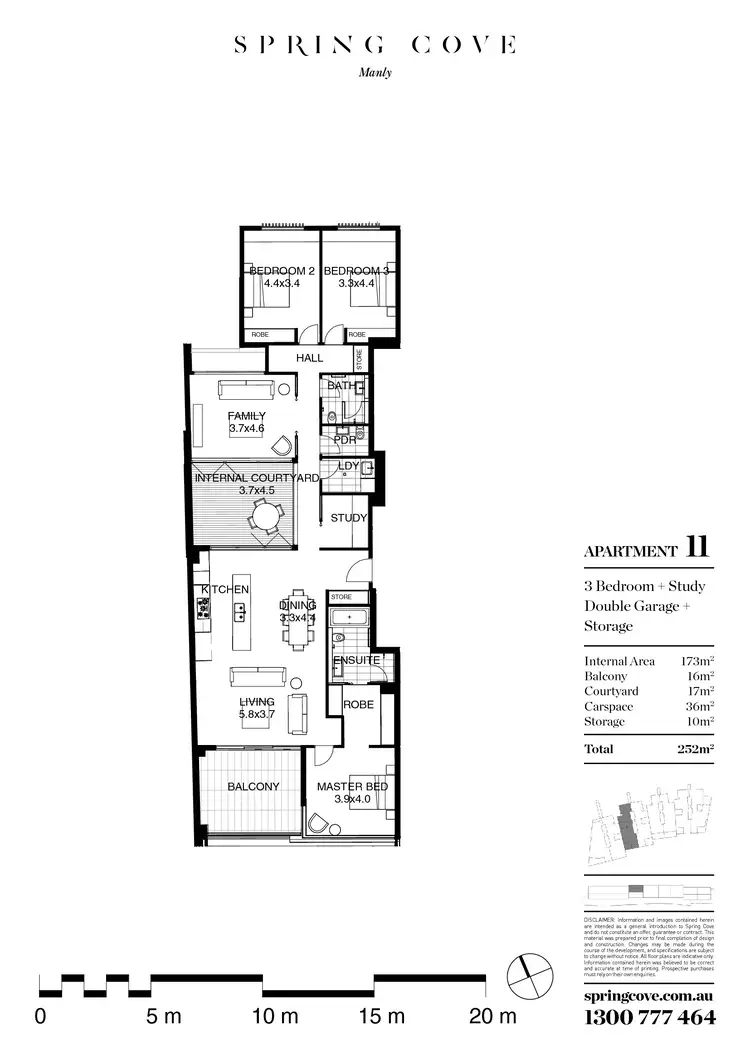 Floorplan of Homely apartment listing, Apartment Spring Cove Ave, Manly NSW 2095
