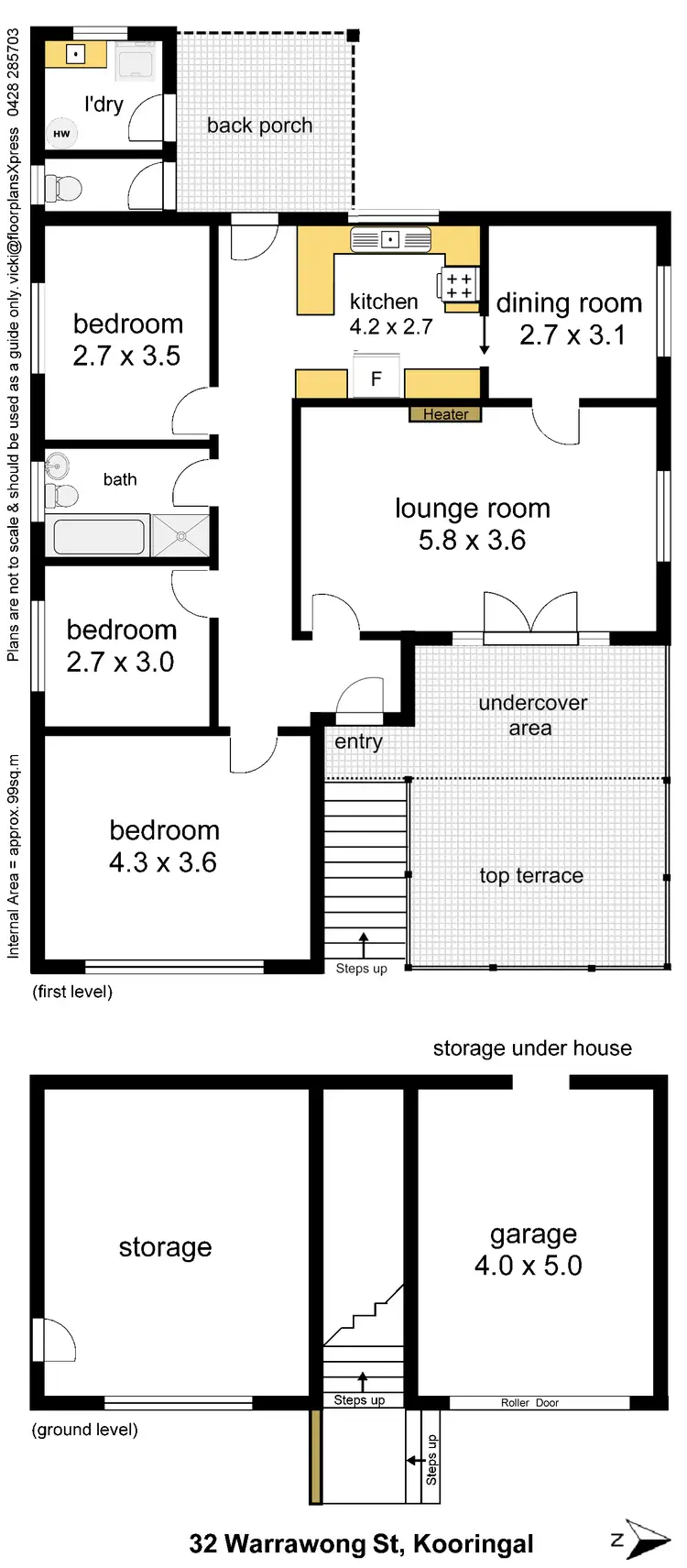 Floorplan of Homely house listing, 32 Warrawong Street, Kooringal NSW 2650