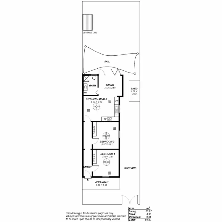 Floorplan of Homely house listing, 20 Charles Street, Norwood SA 5067