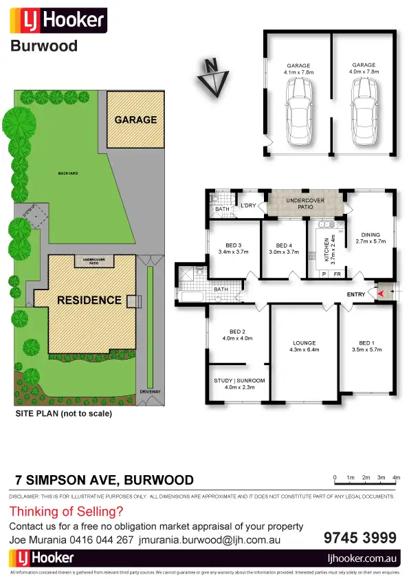 Floorplan of Homely house listing, 7 Simpson Avenue, Burwood NSW 2134