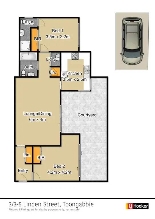 Floorplan of Homely apartment listing, Apartment 3/3-5 Linden Street, Toongabbie NSW 2146