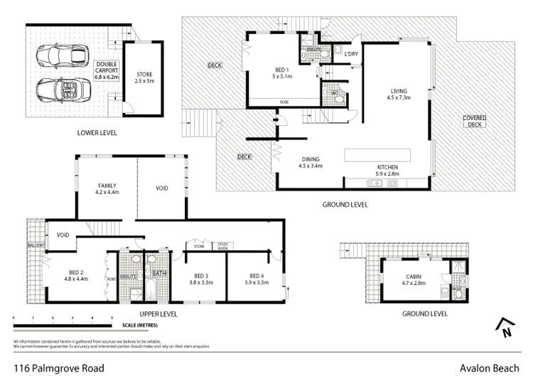 Floorplan of Homely house listing, 116 Palmgrove Road, Avalon NSW 2107