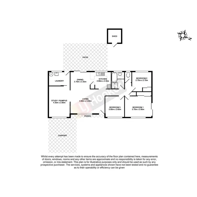 Floorplan of Homely house listing, 23 Basswood Street, Algester QLD 4115