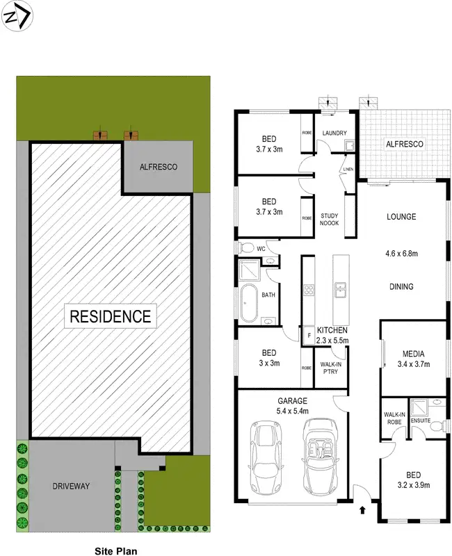 Floorplan of Homely house listing, 5 Kanimbla Street, The Ponds NSW 2769