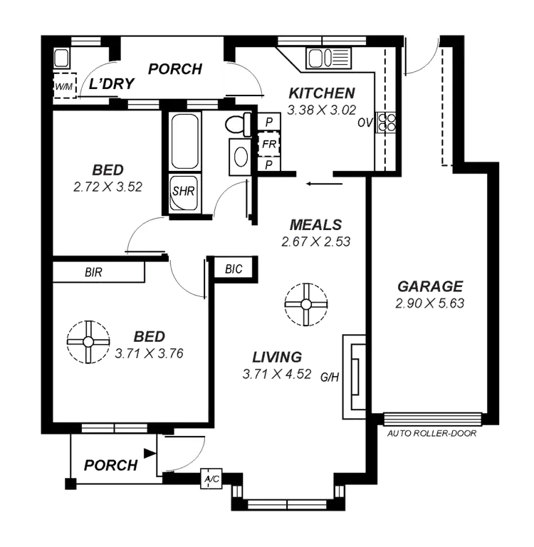 Floorplan of Homely unit listing, 6/7 Grandview Avenue, Urrbrae SA 5064