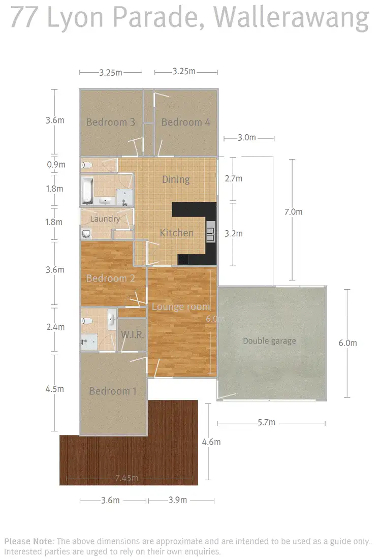 Floorplan of Homely house listing, 77 Lyon Parade, Wallerawang NSW 2845