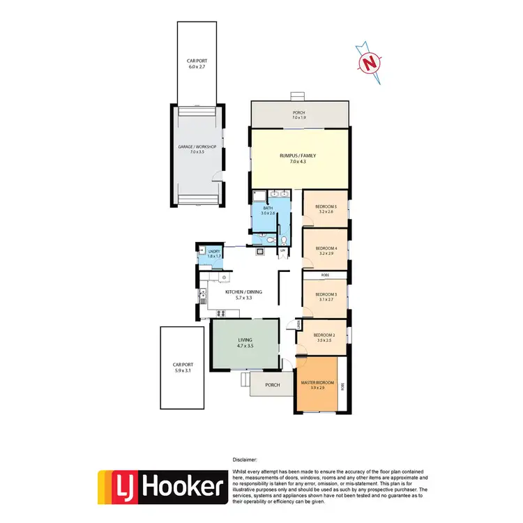 Floorplan of Homely house listing, 59 Wolseley Street, Rooty Hill NSW 2766