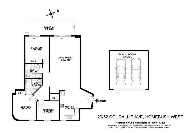 Floorplan of Homely apartment listing, 29/52-58 Courallie Avenue, Homebush West NSW 2140