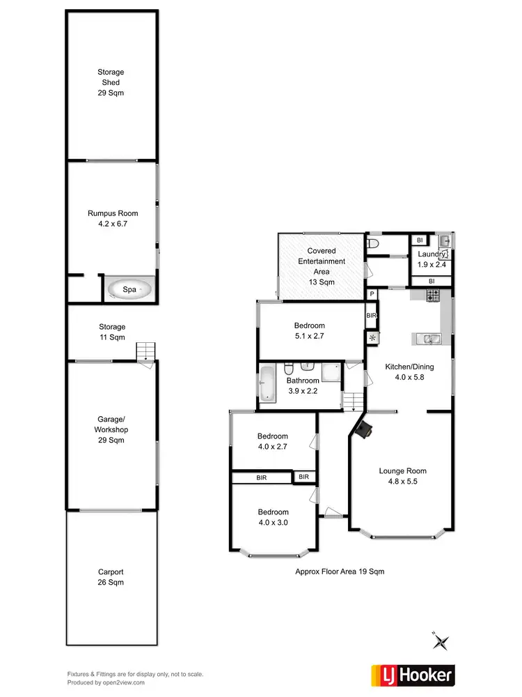 Floorplan of Homely house listing, 25 OBrien Street, Glenorchy TAS 7010