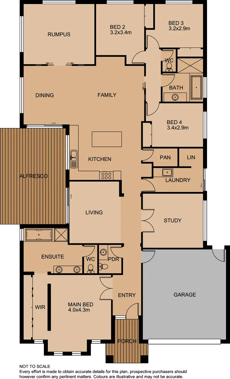 Floorplan of Homely house listing, 144 Alisma Boulevard, Cranbourne North VIC 3977