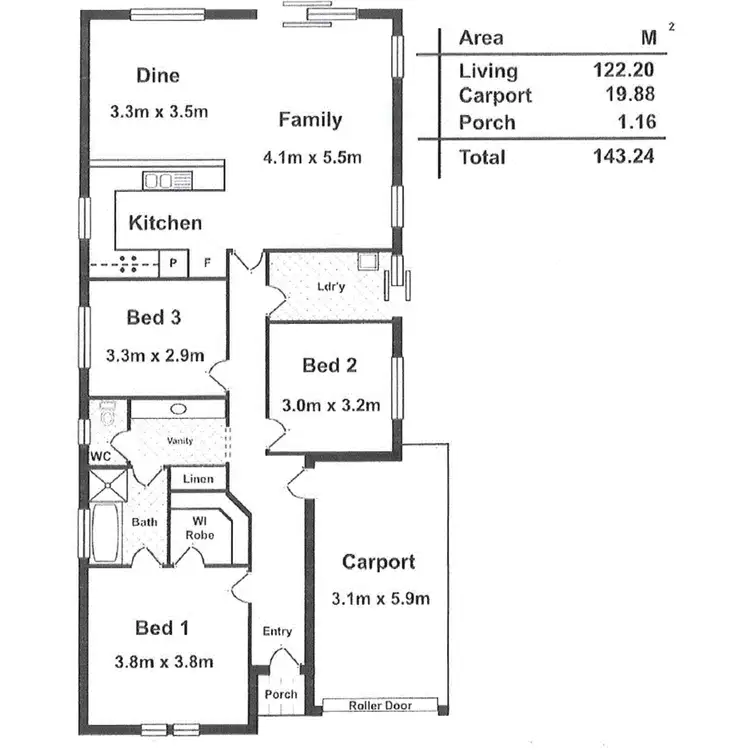 Floorplan of Homely house listing, 16E Britha Avenue, Evanston SA 5116