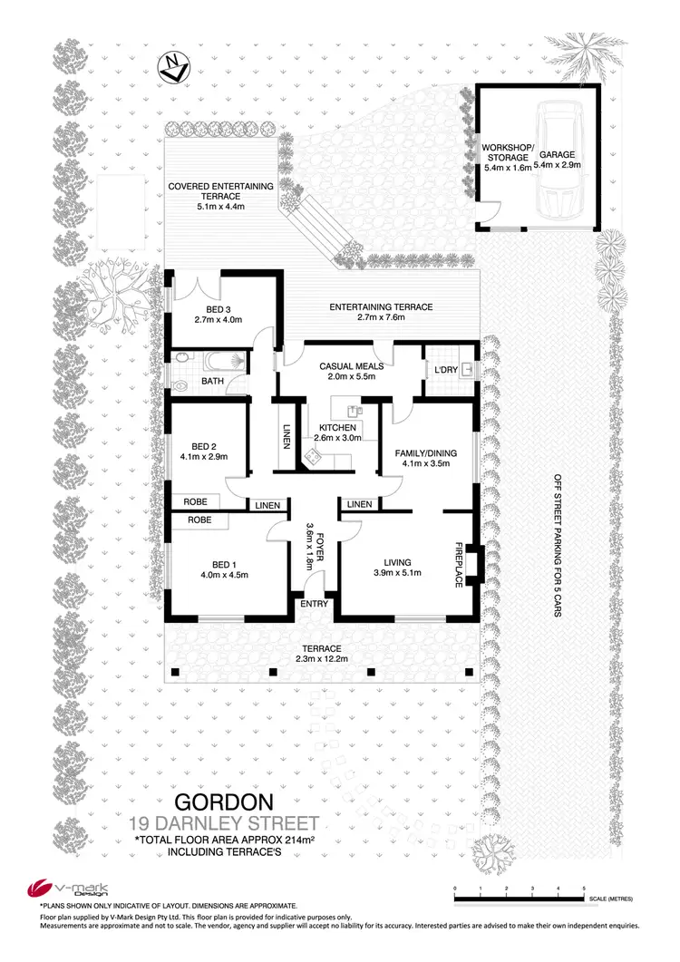 Floorplan of Homely house listing, 19 Darnley Street, Gordon NSW 2072