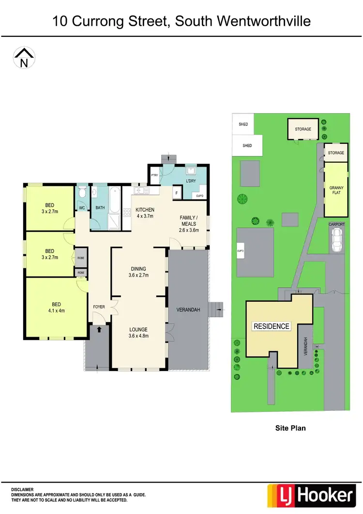 Floorplan of Homely house listing, 10 Currong Street, South Wentworthville NSW 2145