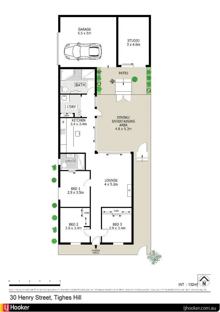 Floorplan of Homely house listing, 30 Henry Street, Tighes Hill NSW 2297