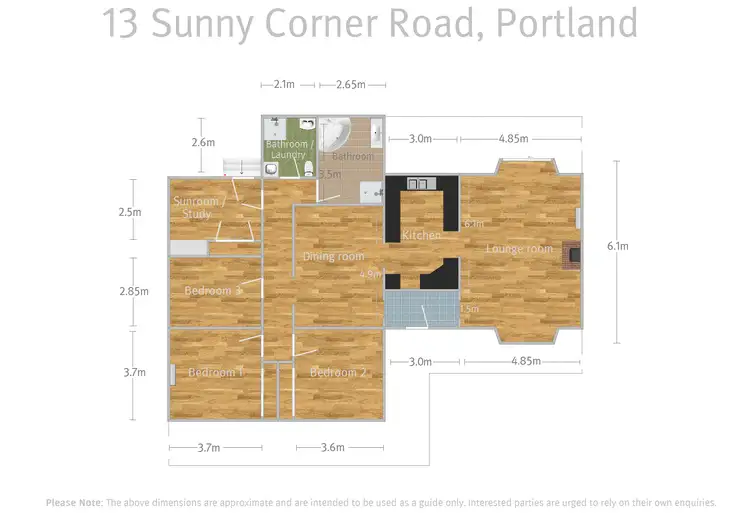 Floorplan of Homely house listing, 13 Sunny Corner Road, Portland NSW 2847