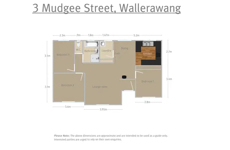 Floorplan of Homely house listing, 3 Mudgee Street, Wallerawang NSW 2845