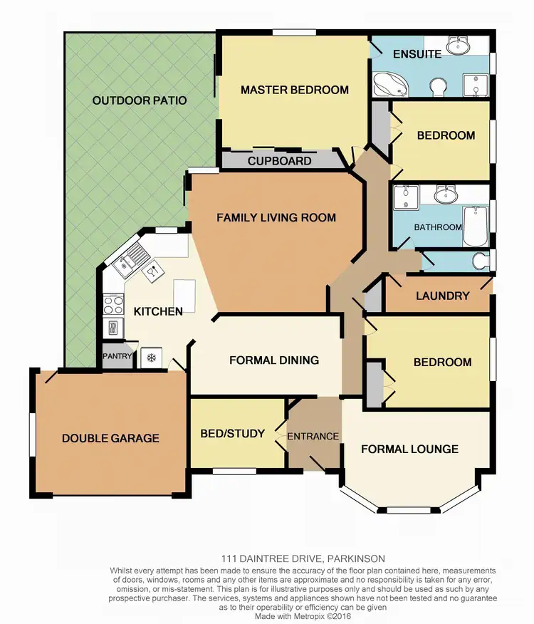Floorplan of Homely house listing, 111 Daintree Drive, Parkinson QLD 4115