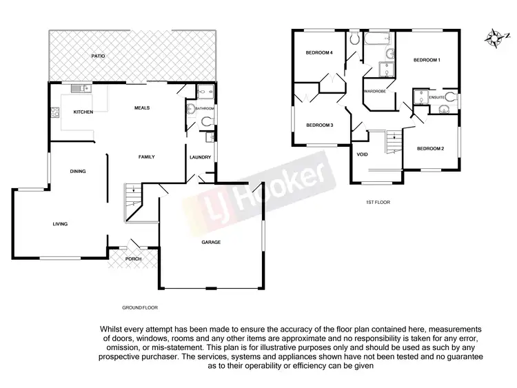 Floorplan of Homely house listing, 1 Jacaranda Place, Eight Mile Plains QLD 4113