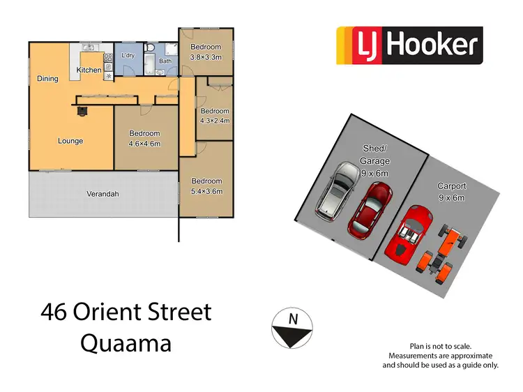 Floorplan of Homely rural property listing, 46 Orient Street, Quaama NSW 2550