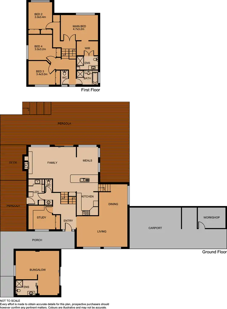 Floorplan of Homely house listing, 5 Knapton Avenue, Beaconsfield Upper VIC 3808
