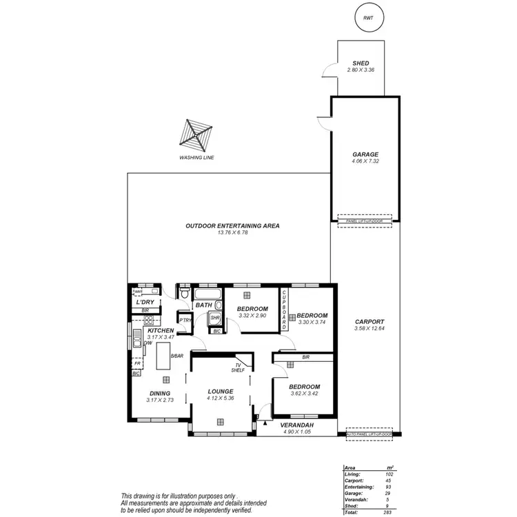 Floorplan of Homely house listing, 49 Kalina Avenue, Para Vista SA 5093