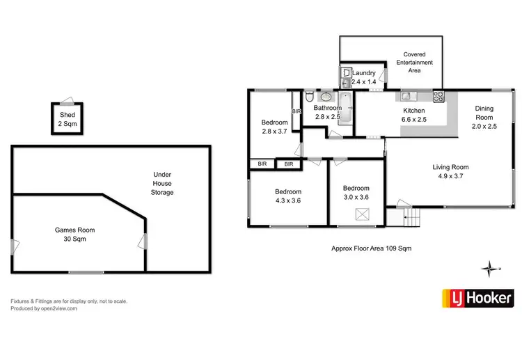 Floorplan of Homely house listing, 44 Carnegie Street, Claremont TAS 7011