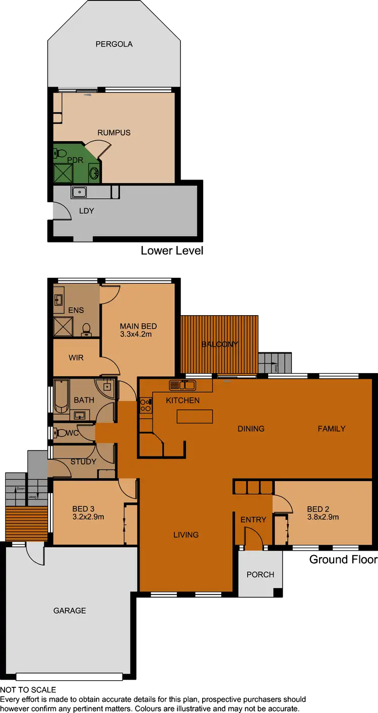 Floorplan of Homely house listing, 19 Valley View Crescent, Berwick VIC 3806