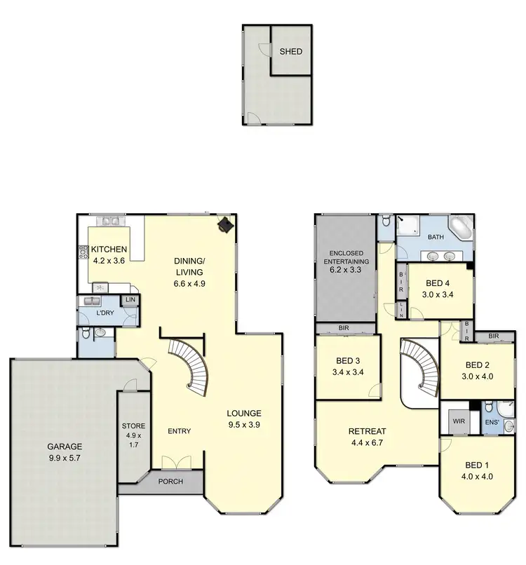 Floorplan of Homely house listing, 56 Truganina Avenue, Altona Meadows VIC 3028