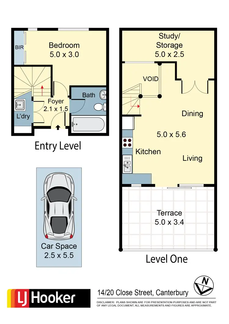 Floorplan of Homely apartment listing, 14/20 Close Street, Canterbury NSW 2193