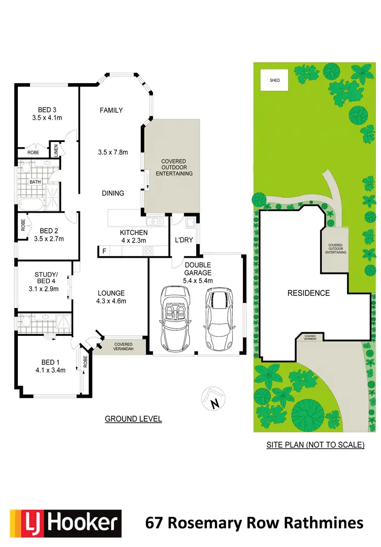 Floorplan of Homely house listing, 67 Rosemary Row, Rathmines NSW 2283