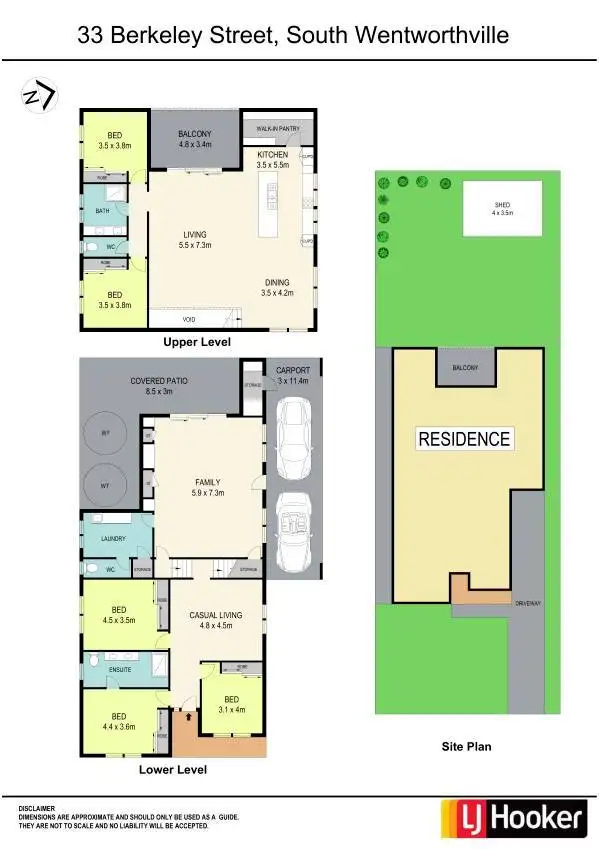 Floorplan of Homely house listing, 33 Berkeley Street, South Wentworthville NSW 2145