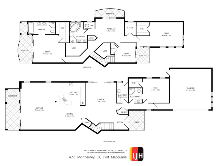 Floorplan of Homely townhouse listing, 4/2 Mcinherney Close, Port Macquarie NSW 2444
