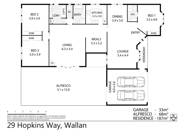 Floorplan of Homely house listing, 29 Hopkins Way, Wallan VIC 3756