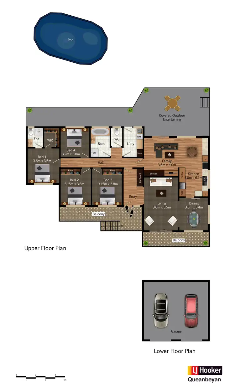 Floorplan of Homely house listing, 60 Gilmore Place, Queanbeyan NSW 2620