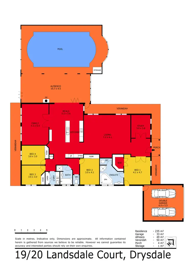 Floorplan of Homely house listing, 19-20 Landsdale Court, Drysdale VIC 3222