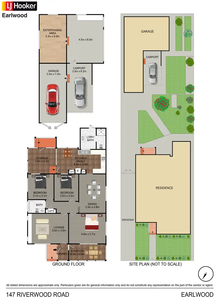 Floorplan of Homely house listing, 147 Riverview Road, Earlwood NSW 2206