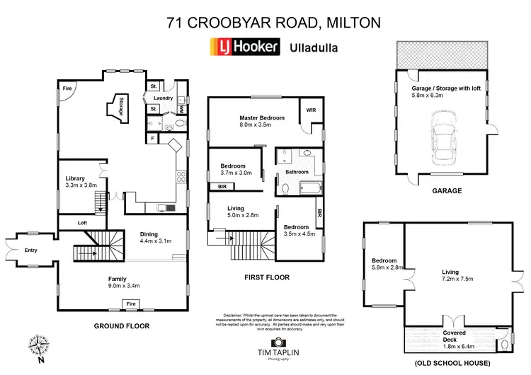 Floorplan of Homely house listing, 71 Croobyar Road, Milton NSW 2538