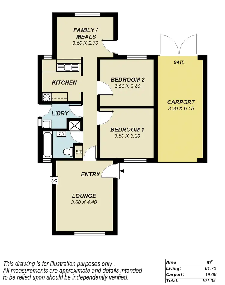 Floorplan of Homely house listing, 5 Underwood Close, Golden Grove SA 5125